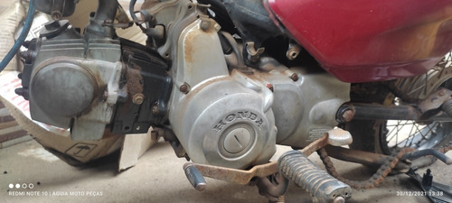 Imagem 3 de 4 de Motor Honda Biz 100 2005 Completo Partida Pedal. Com N/f