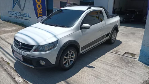 Volkswagen Saveiro Cross CE 1.6 Completa Prata - Potencial Veículos