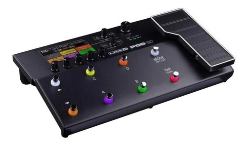 Imagem 3 de 3 de Pedal De Efeito P/ Instrumento De Cordas Line 6 Pod Go Preto