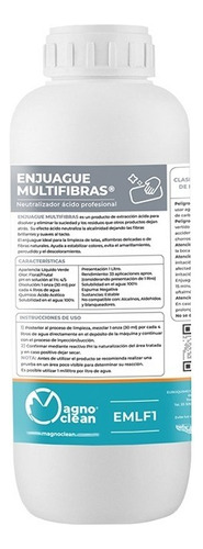 Enjuague Profesional Multi Fibras - Magno Clean - 1 Lt 