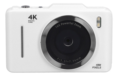 Cámara Digital 4k, 48 Mp, Pantalla Hd De 2.8 Pulgadas, Zoom