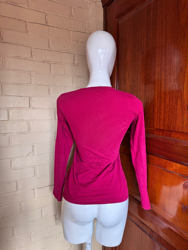 Playera Deportiva Gymshark Vino Talla S (Usado)