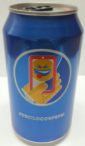 Lata De Pepsi Con Emoticon - Selfie - Edic Limitada