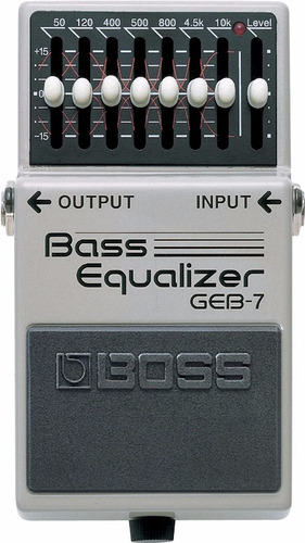 Pedal Boss Geb-7 Bass Equalizer Pedal P/ Baixo + Garantia