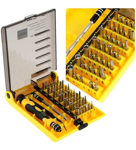 Imagen 4 de 5 de Kit Destornilladores 45 Piezas Consola Xbox Ps3 Ps4