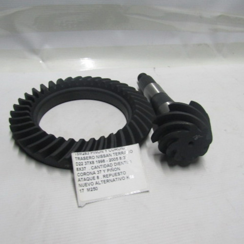 Piñon Y Corona Trasero Nissan Terrano D22 37x8 1998-2016