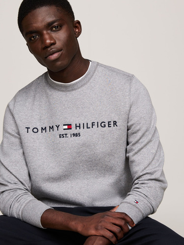 Polerón Established 1985 Gris Tommy Hilfiger