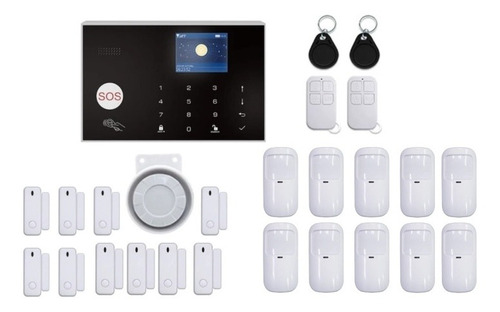 Kit Alarma De Seguridad G30 Wifi-gsm Para Casas,negocio