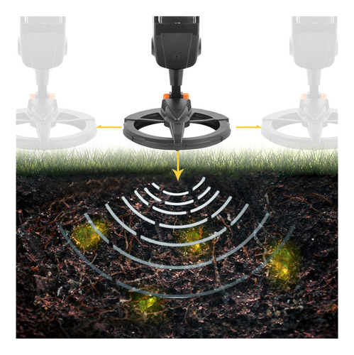 Md1008a Detector De Metales Profesional De Mano Tesoro De