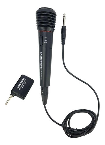 Microfono Alámbrico / Inalambrico Plastico 2.5m De Cable