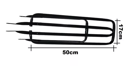 Bagageiro Grau Traseiro Preto De Bike Aro 26 Aro 24 20 - Ciclo House