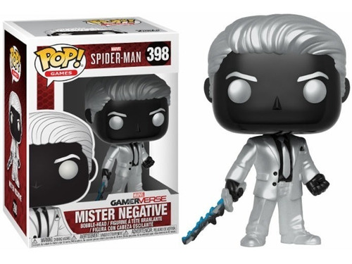 Funko Pop! Marvel Ps4 Spiderman - Mr. Negative ( Original )