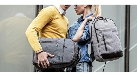 Imagen 4 de 7 de Mochila Zom 15.6 Gris / Jean - P / Notebook Zb-200j