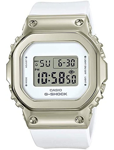 G-shock Gms5600g-7 Blanco/dorado Talla Única