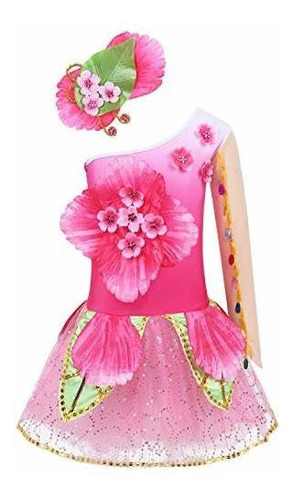 Freebily Little Girl Jazz Modern Salsa Latin Dance Costume D