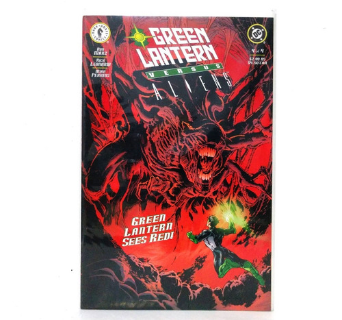 Green Lantern Vs Aliens #4 (2000 Mini Series)