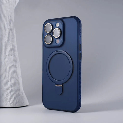 Funda De Teléfono Translúcida Para iPhone Magsafe Stand
