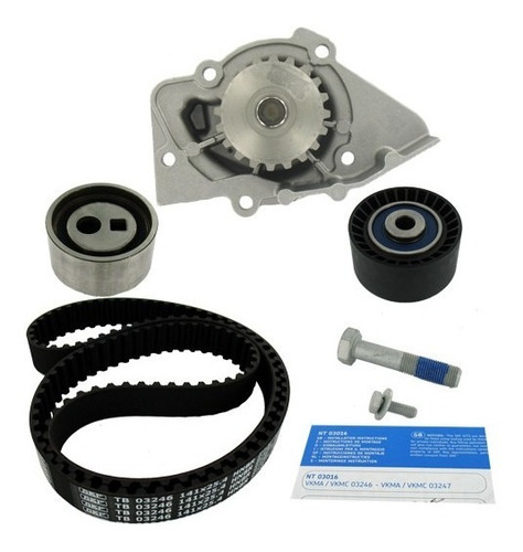 Kit De Distribucion Con Bomba Skf Peugeot 206 1.9 Diésel Dw8