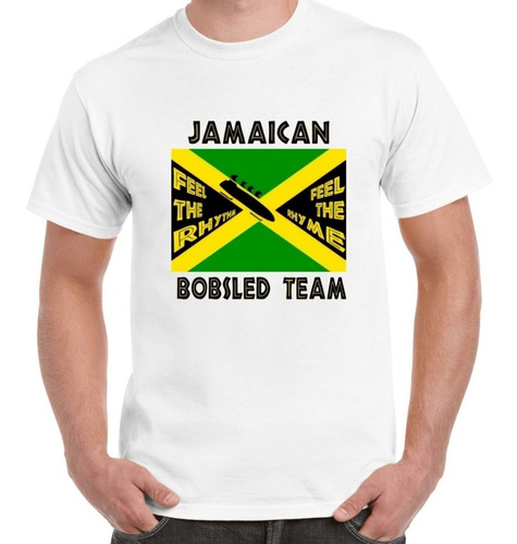 Remera Jamaican Bobsled Team Bobsleigh Trineo