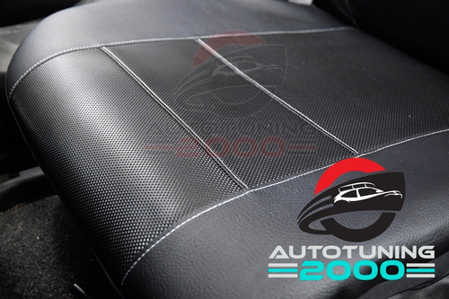 Imagen 4 de 9 de Fundas Cubre Asientos Cuero Automotor Punzonada Ford Ka 2016