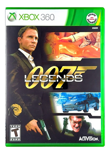 007 Legends Original Xbox 360 Mídia Física