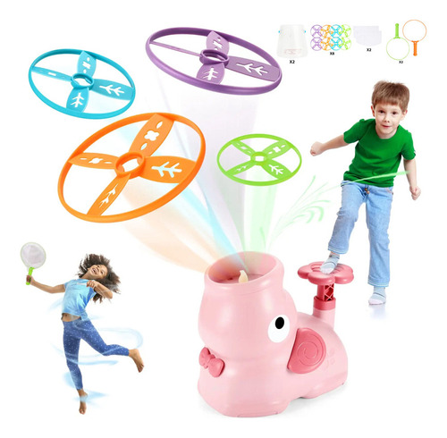 Flying Disc For Up Kids Outside Flying Launcher