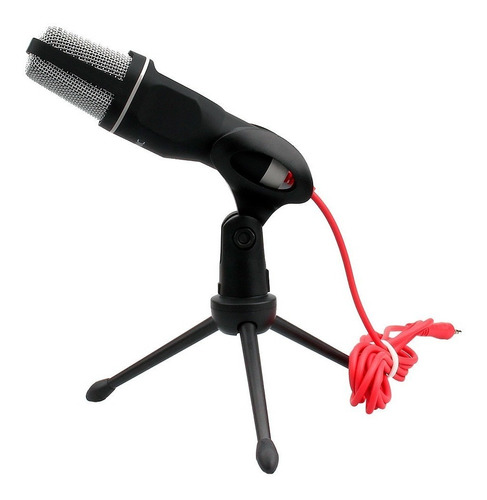 Microfono Condensador Gadnic Estudio Grabación Color Negro