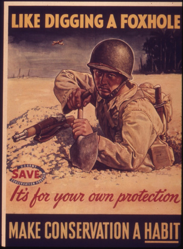 Poster Cartaz  Retrô Guerra Papel Fotográfico A3 P142