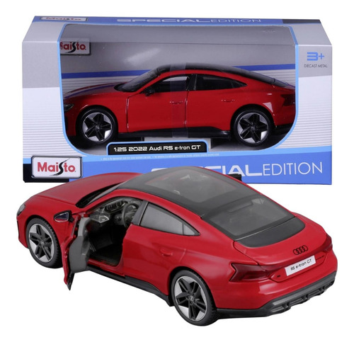 Miniatura De Ferro Audi Rs E-tron Gt 2022 18cm 1/25 Maisto