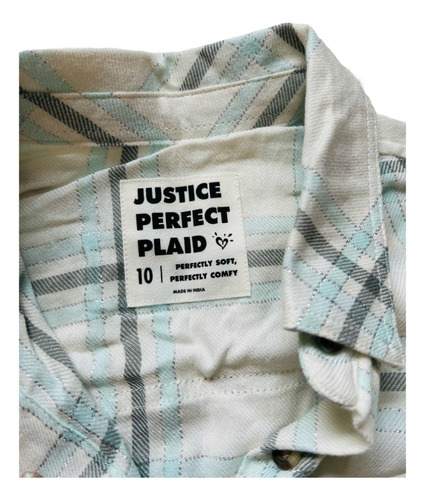 Blusa Justice Para Niñas - Talla 10, Estilo Único