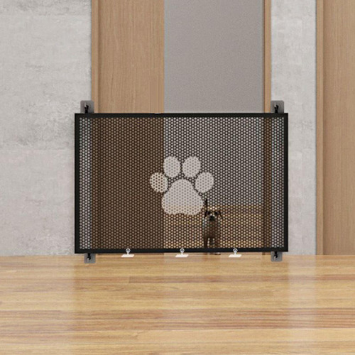 Reja De Malla Para Bebés Puerta De Seguridad Retráctil Trans