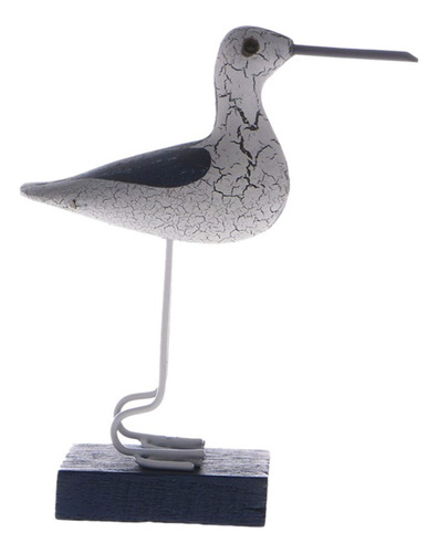 Gaviota Modelo De Madera Artesanal Decoración Hogar Oficina
