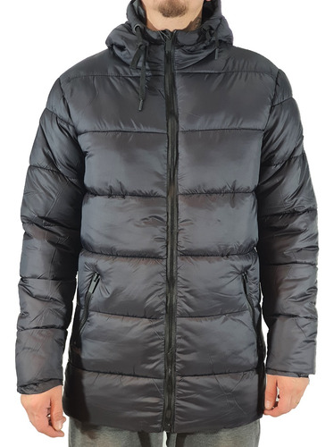 Rush Town Campera Lifestyle Hombre Parka Negro Ras