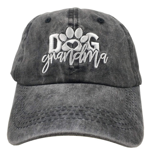 Gorra De Béisbol Para Mujer Perro Abuela Mamá Vintage Enveje