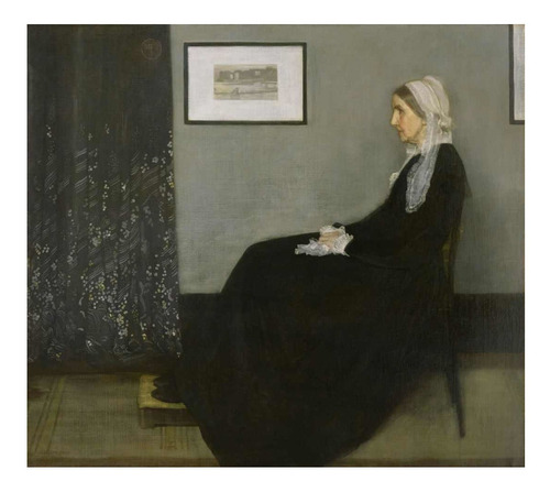 A Mãe - James Whistler - Tela Canvas
