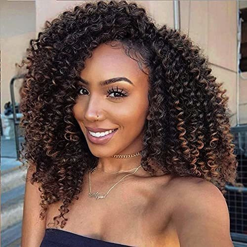 Lady Miranda Brown Color Afro Kinky Curly Braiding C8q2f