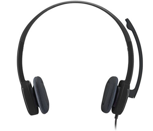 Imagen 2 de 8 de Auricular Logitech H151 Microfono Jack 3.5mm Smart Tablet