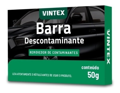 Barra Descontaminante Clay Bar 50g V-bar Vonixx Original *