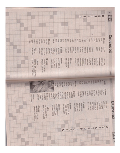Livro De Passatempos Coquetel Coletanea Probelmas De Lógica, Cruzadox, Dominox Numerox Cripto Cruzada, 144 Pgs