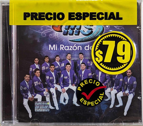 Banda Ms Mi Razon De Ser / Cd Nuevo Sellado