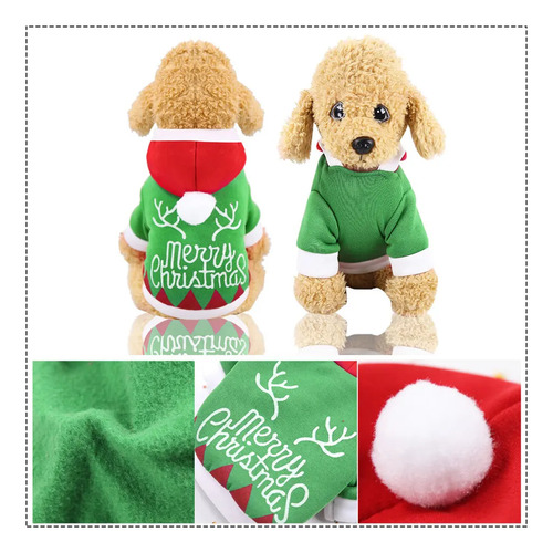 Abrigo, Suéter De Navidad Para Mascotas