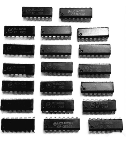 Circuito Integrado Mc14020, Cd4020 ( Lote X 20 Unidades)