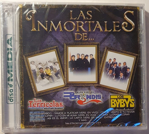 Cd Disa - Babys Los Terrícolas Grupo Bryndis - Nuevo