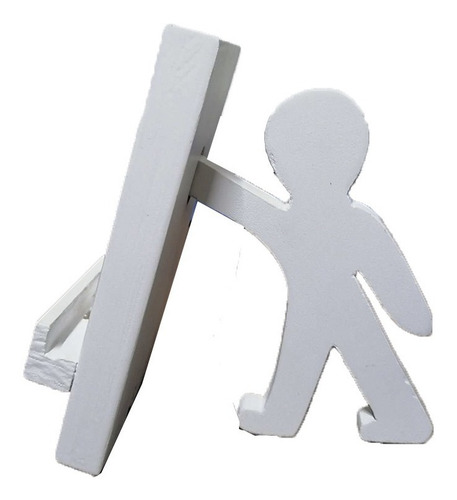 Imagen 1 de 6 de Soportes De Madera Para Teléfonos Móviles Color Blanco Reca