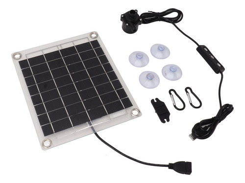 Kit De Bomba De Agua Solar De 20 W Con Función Sumergible