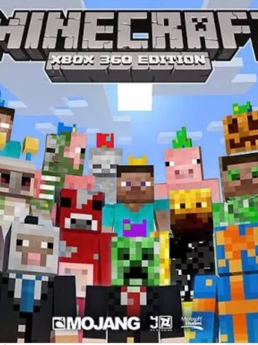 Minecraft Xbox 360 Edition - Jogo para Xbox 360 - Original - Mídia Física