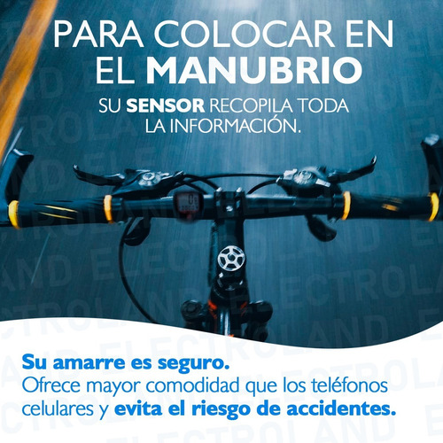 Imagen 6 de 10 de Computadora Ciclismo Bicicleta Velocímetro A Prueba De Agua