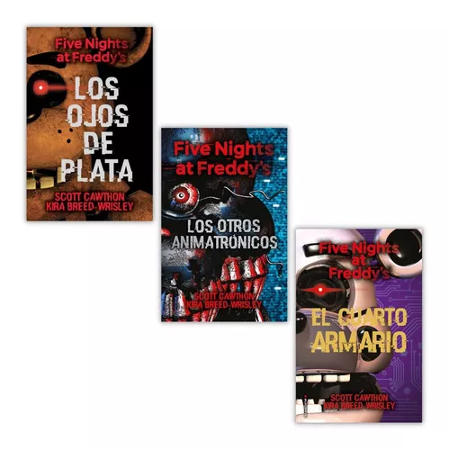 LOS OJOS DE PLATA FIVE NIGHTS AT FREDDY'S SCOTT CAWTHON - LIBRO NUEVO EN  ESPAÑOL