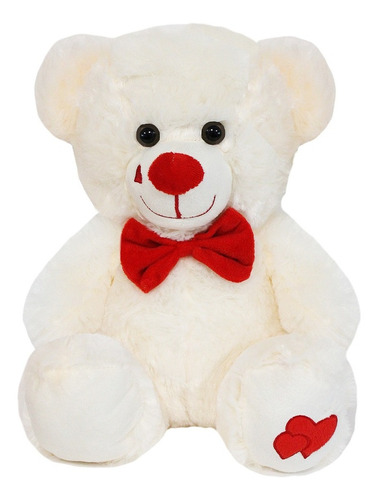 Oso Osito De Peluche Valentino Corazón Valentin Pelucheria