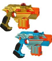 Comprar Juguetes Pistolas Nerf Láser Caja De 2 Pistolas A Batería 